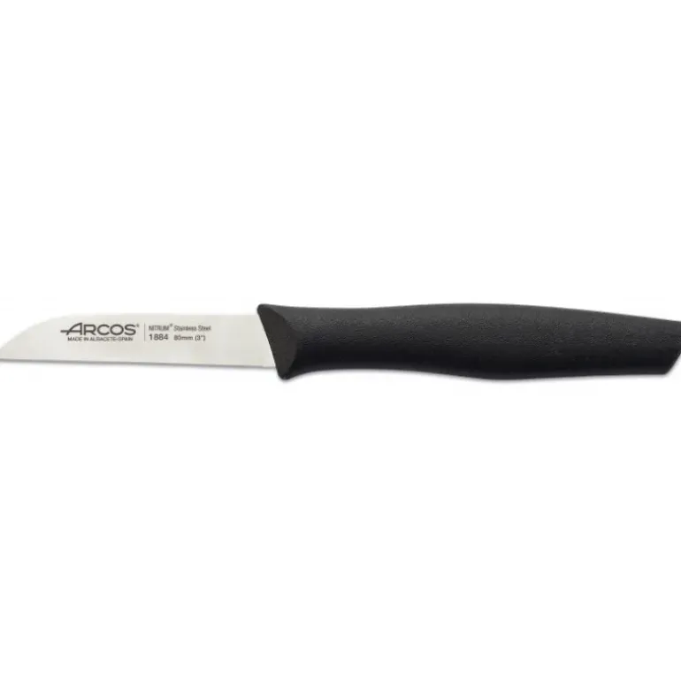 Couteau d'Office Inox 8 cm Noir Arcos NOVA
