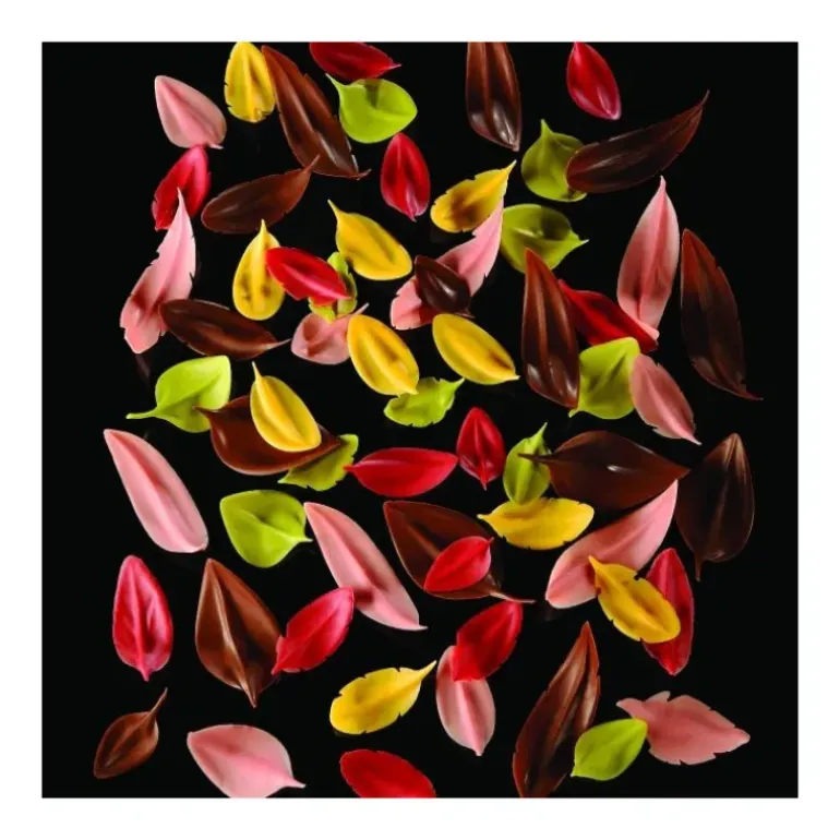 Couteau Inox Feuille Large 5 x 3,6 cm Flychoc Pavoni