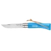 Couteau N°7 Baroudeur Cyan Colorama Opinel