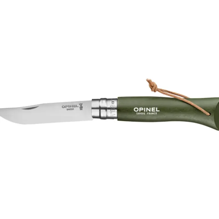 Couteau N°8 Baroudeur Kaki Colorama Opinel