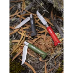 Couteau N°8 Baroudeur Rouge Colorama Opinel