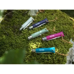 Couteau N°6 Baroudeur Violet Gris Colorama Opinel