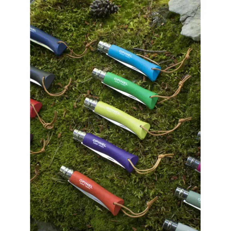 Couteau N°7 Baroudeur Violet Colorama Opinel