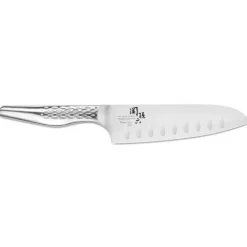 Couteau Santoku 16,5 cm Lame Alvéolée Seki Magoroku Shoso Kai