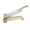 Couteau sur socle en bois verni de 24 cm