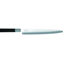 Couteau Yanagiba 24 cm Wasabi Black Kai