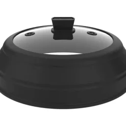 Couvercle Cloche Pliable Noir en Silicone 27 cm Mastrad