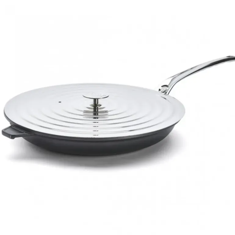 Couvercle Inox Universel Ø 20-24 cm De Buyer