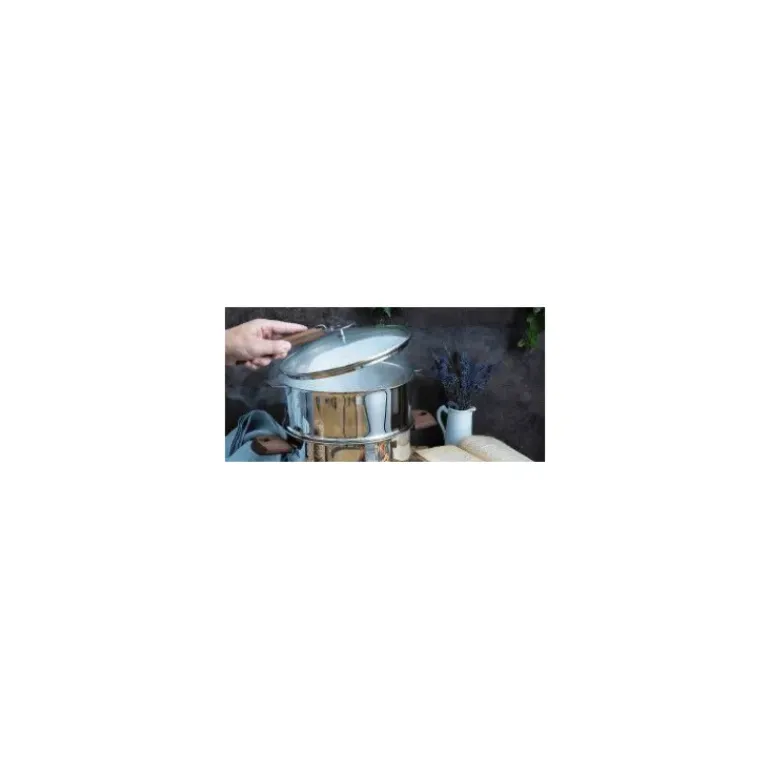 Couvercle Plat en Verre Trempé 16 cm Strate Amovible Cristel