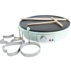 Crêpière Électrique 28 cm avec Accessoires Scrapcooking