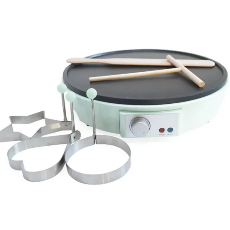 Crêpière Électrique 28 cm avec Accessoires Scrapcooking
