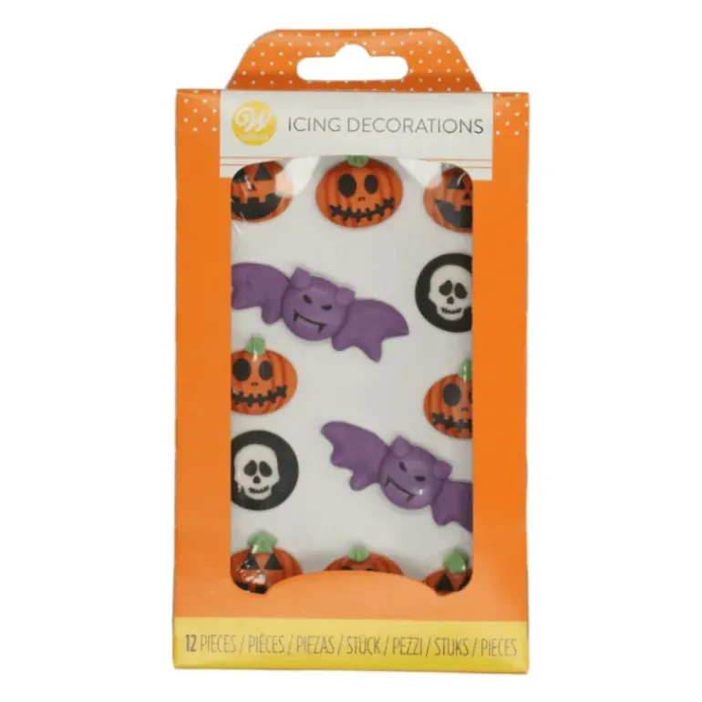Décoration Gâteau Halloween en Glace Royale 12 pièces Wilton