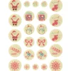 Décors Chocolat Blanc Noël 24 pièces Chocolatree Valrhona