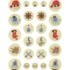 Décors Chocolat Blanc Pirate 24 pièces Chocolatree Valrhona