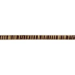 Décors en Chocolat Noir Bâtonnet Fines Lignes Or 120x7 mm (x128) Florensuc