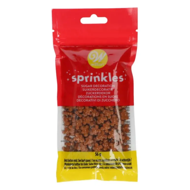 Décors en Sucre Bonhomme Pain d'Epice 3D 56 g Wilton