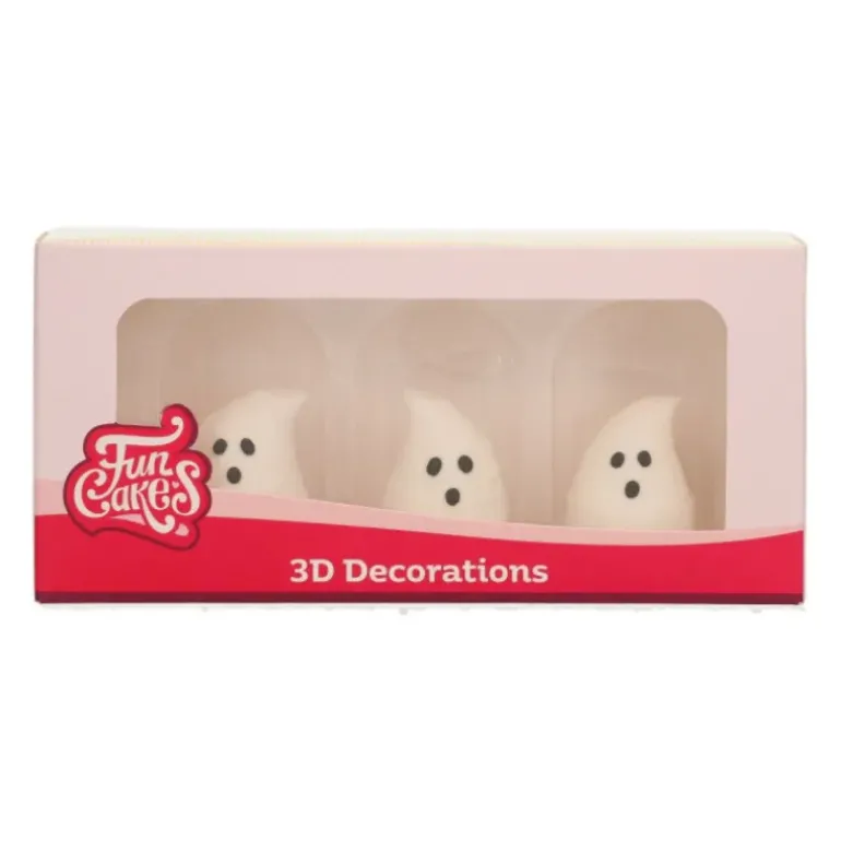 Décors en Sucre Fantôme x3 Funcakes