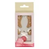 Décors en Sucre Renne Rudolph au Nez Rouge Noël Funcakes