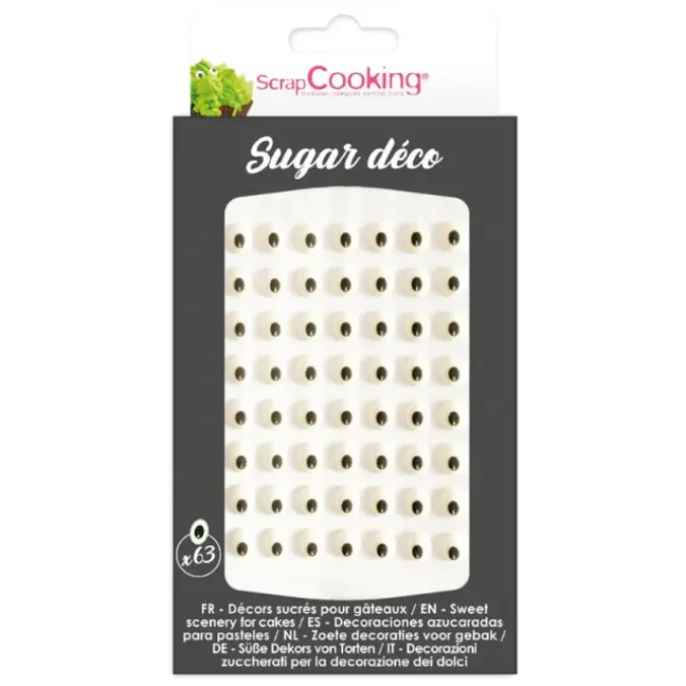 Décors en Sucre Yeux 10 g (x63) Scrapcooking