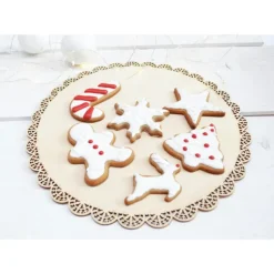 Découpoirs Noël Inox Dorés x3 Scrapcooking
