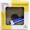 Découpoirs ronds unis impairs Exoglass (Boîte de 7)