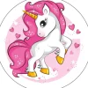 Disque Azyme Licorne 21 cm Florensuc