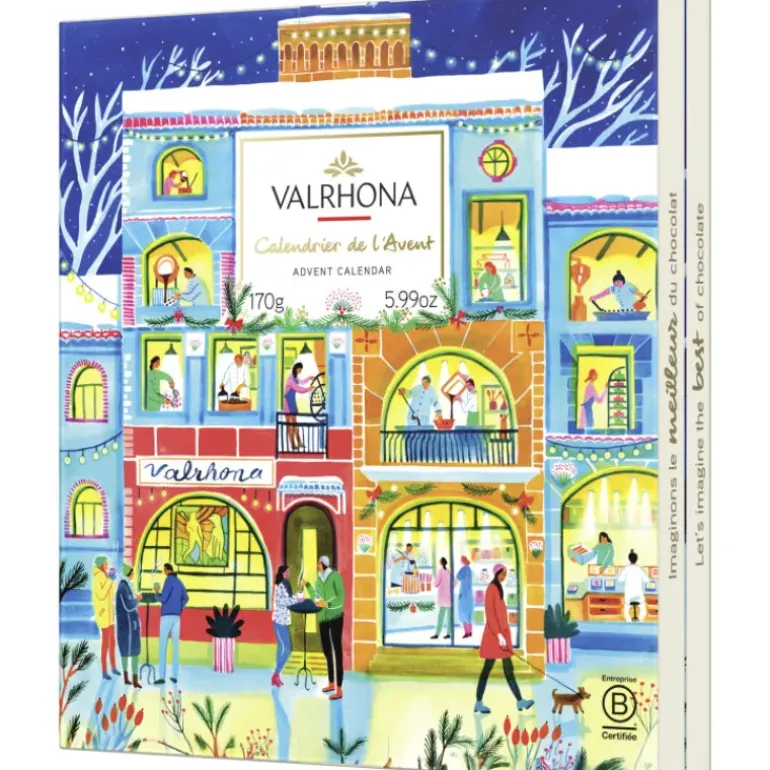 DLUO Courte Calendrier de l'Avent 170 g Valrhona