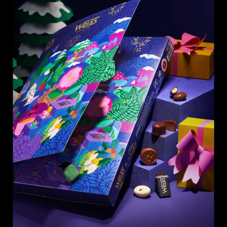 DLUO Courte Calendrier de l'Avent Chloé Weinfeld 210 g Weiss
