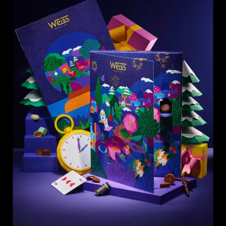DLUO Courte Calendrier de l'Avent Chloé Weinfeld 210 g Weiss