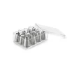 Douille Inox Russe Standard Ø 1,6 cm x H 4 cm (x12) Ibili