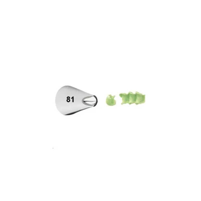 Douille pâtissière effets spéciaux Wilton (n°81) Inox