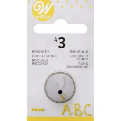 Douille Pâtissière Ronde n°003 Wilton
