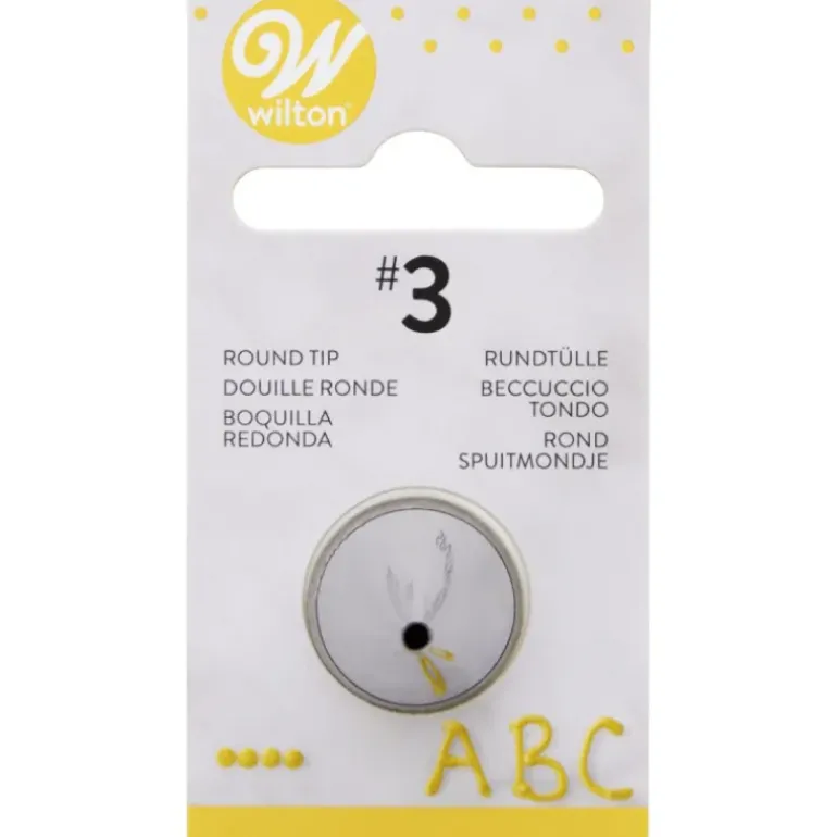 Douille Pâtissière Ronde n°003 Wilton
