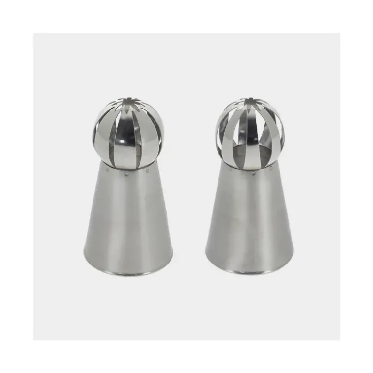Douille Russe Inox Stries Fines Ø 3 cm x H 6 cm De Buyer