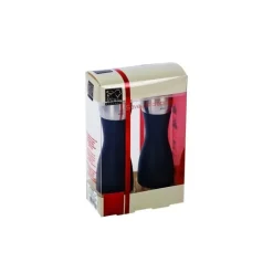 Duo Moulin à Poivre et à Sel Fidji 12 cm Noir-Inox Peugeot