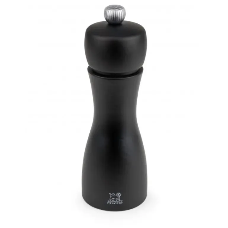 Duo Moulin à Poivre et à Sel Tahiti 15 cm Noir et Blanc Peugeot