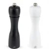 Duo Moulin à Poivre et à Sel Tahiti 20 cm Noir et Blanc Peugeot