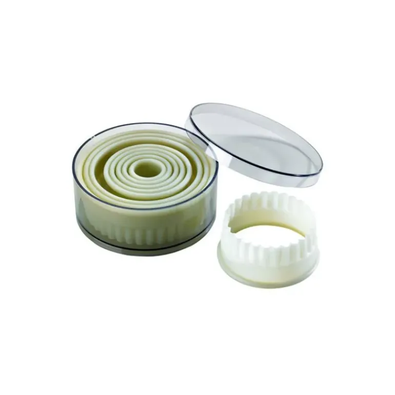 Emporte Pièce Rond Cannelé Polyglass (x9)