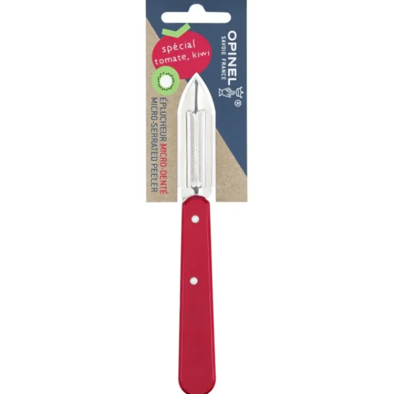 Eplucheur Microdenté N°115 Rouge Opinel