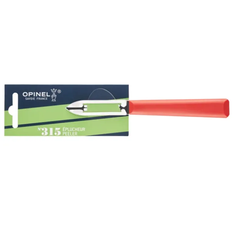 Eplucheur N°315 Rouge Les Essentiels + Opinel