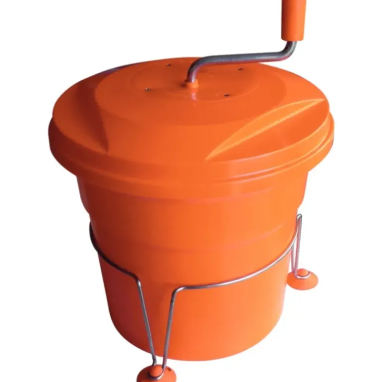 Essoreuse à salade manuelle 20 litres + Support