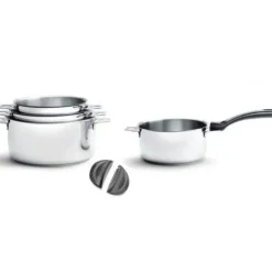 Faitout tout Inox sans Queue Ø 28 cm Twisty de Buyer