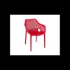 Fauteuil de Jardin Air XL Rouge Siesta