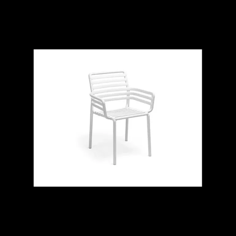Fauteuil en Résine Doga Blanc Nardi