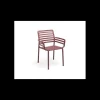 Fauteuil en Résine Doga Marsala Nardi