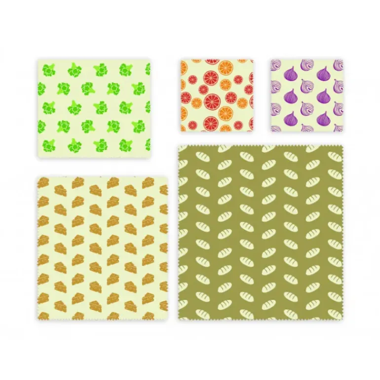 Feuille Emballage Alimentaire Cire Abeille (x5) Nuts