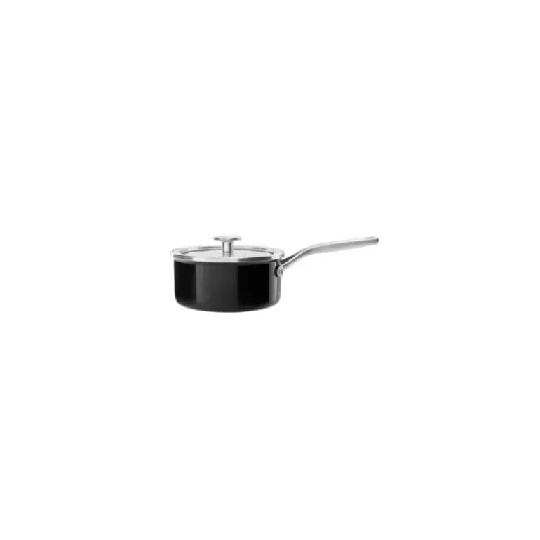 FIN DE SERIE Casserole Émaillée 18cm Noir Onyx KitchenAid