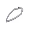FIN DE SERIE Cercle Inox Carotte 14 x 5,5 cm x H 1,5 cm Gobel
