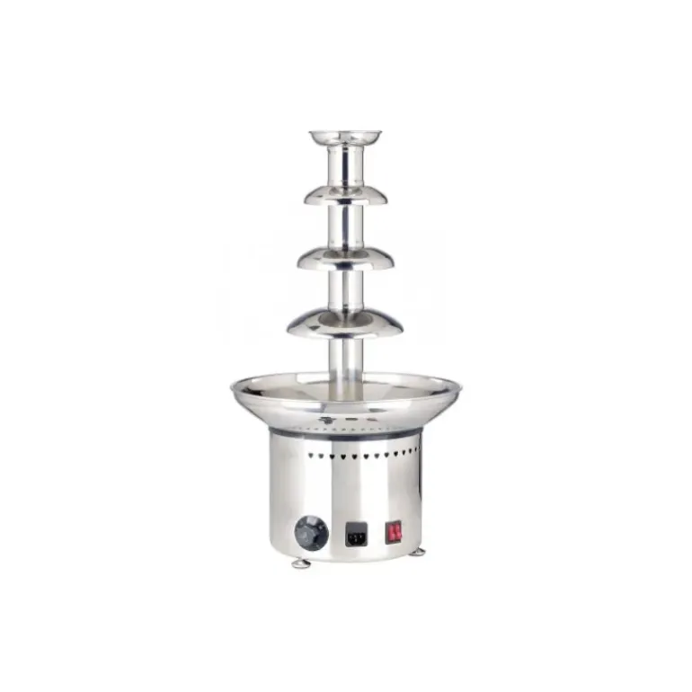 FIN DE SERIE Fontaine à Chocolat Professionnelle GM 60 Inox 4 Cascades
