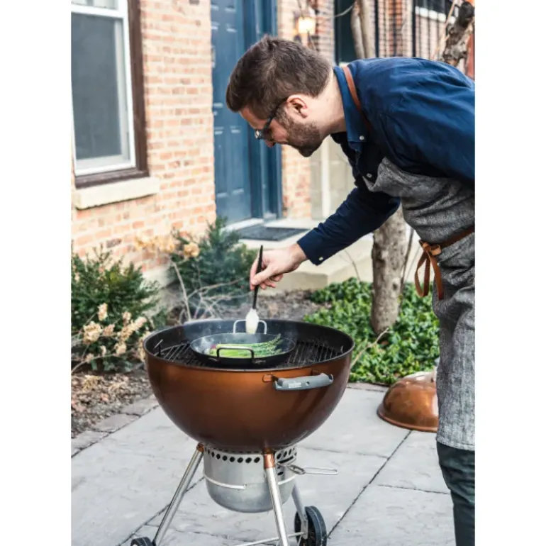 FIN DE SERIE Plat à Légumes Perforé Ø 28 cm Outdoor De Buyer